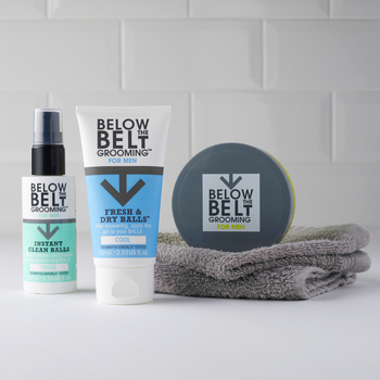 Cool Fresh & Dry Balls - Gel na intimní partie pro muže